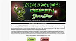 Desktop Screenshot of monstergreen.net